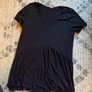 Flattering hose stomach flowy country shirt